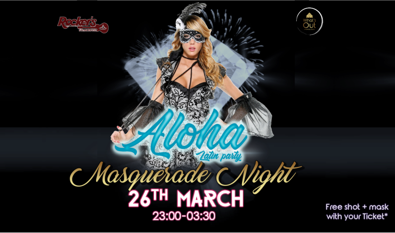 Aloha Latin Party - Masquerade Night - Rockers
