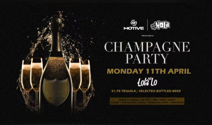 MOTIVE FT HOLA - CHAMPAGNE PARTY!