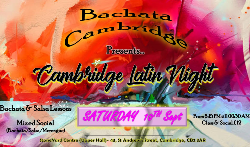Cambridge Latin Night - September Party