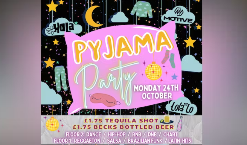 MOTIVE FT HOLA - PYJAMA PARTY!