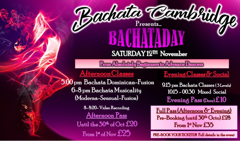 Bachata Cambridge- BACHATADAY