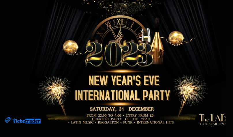 New Year's Eve - International Party - 31st December - The Lab