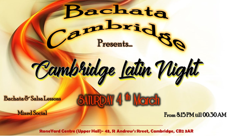 Cambridge Latin Night- March Party