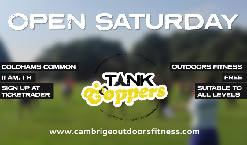 TANKTOPPERS OPEN SATURDAY