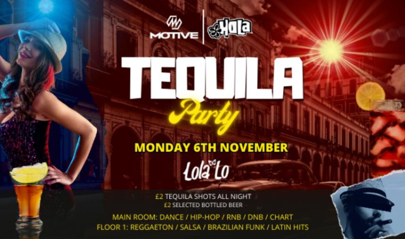 MOTIVE FT HOLA - TEQUILA PARTY!