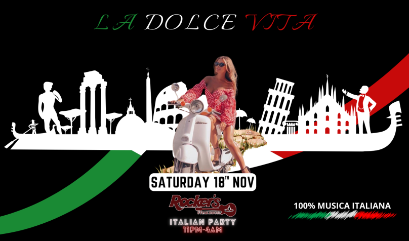 LA DOLCE VITA - ITALIAN PARTY
