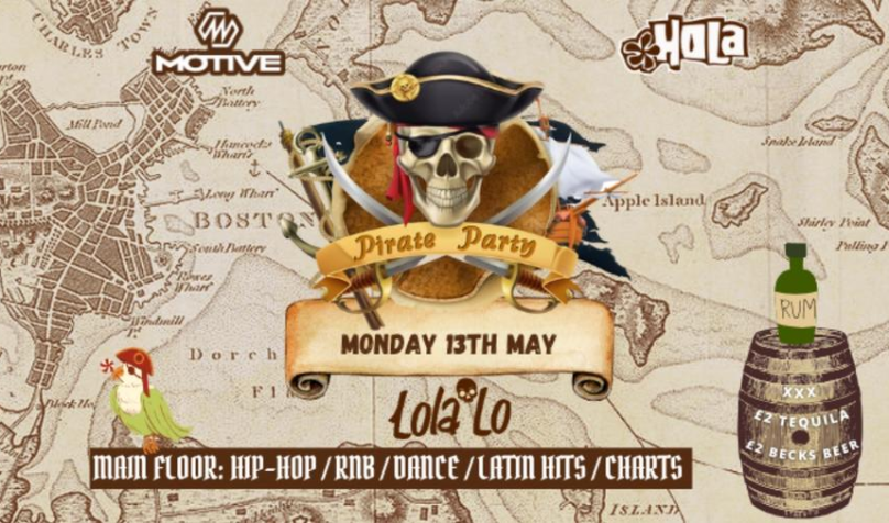 MOTIVE FT HOLA - PIRATE PARTY!
