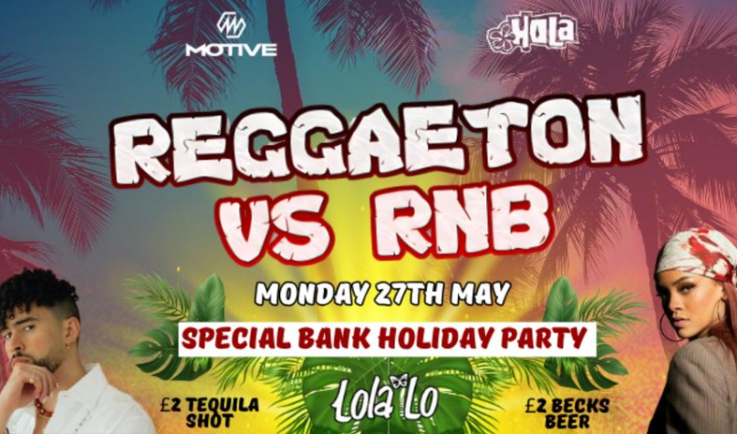MOTIVE FT HOLA - REGGAETON VS RNB PARTY!
