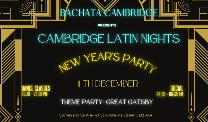 Cambrigde Latin Nights- New Year's Party- 