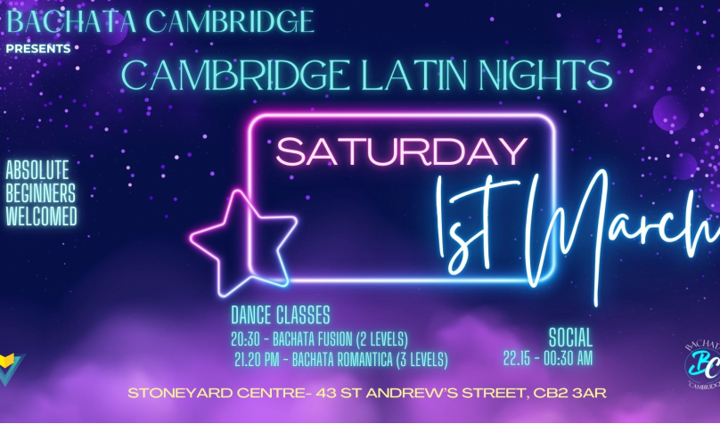 Cambridge Latin Night- Bachata Cambridge
