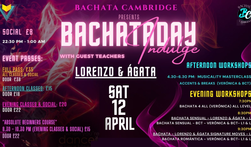 Bachata Cambridge- BACHATADAY 