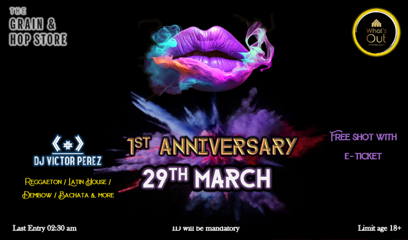 VOODOO LATIN NIGHT - 1ST ANNIVERSARY - 29/03/2025
